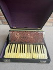 Hohner  Ii A440 Mother Of Pearl Vintage Accordion With Case