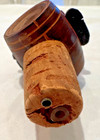 Vintage Anri Italy Hand Carved Mechanical Bottle Stopper Pourer Accordion Boy
