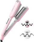 Curling Iron Hair Crimper Waver - Rovy Beach Waves Curling Wand  Ionic Deep W   