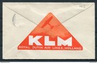 1934 Netherlands Rotterdam - Liverpool First Flight Cover Klm Royal Dutch