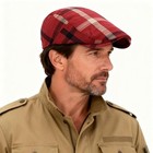 2 Pack Men s Plaid Cotton Flat Newsboy Ivy Cabbie Golf Gatsby Cap Medium 498rg
