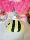 Dreamgro Pink Flower Activity Buddy Lovey Plush Stroller Toy Rattle Crinkle