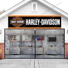Harley Davidson Motorcycle 2x8 Ft Garage Sign Banner Flag Mount Garden Grommets
