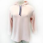 J jill Plus Women s Pink Fit Ultimate Fleece Hoodie Sweatshirt Top 1x