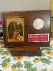 Michael Jordan Bulls 1991 Silver Coin 999 Nba Mvp Limited Edition Plaque  