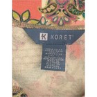 Koret Teal Pink Paisley Print Jacket