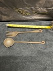 Cast Iron Ladle And Fork 11  Long