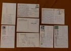 Lot Of 8 Vintage New York City Postcards 1940s-1970s Landmarks Real Used Backs