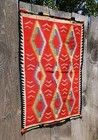 Navajo Rug Germantown Tapestry Antique Native American Indian Blanket 1890