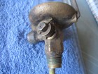 Very Nice Vintage Brass Fuel Filter Car Truck Tractor  1940 s 1950 s Glass Bowl