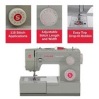 Singer Heavy Duty 4452 Gray Sewing Machine