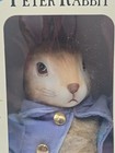 1987 Beatrix Potter Collection Eden Toys Porcelain Plush Peter Rabbit Excellent