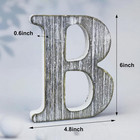 6 Inch Wood Letters Unfinished Rustic Wood Letters For Wall Decor Decorative