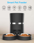 Automatic Cat Feeder Wifi Enabled Pet Food Dispenser With Two Bowls  App Control