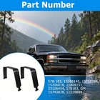 2x Fuel Gas Tank Straps Bracket Fits Silverado Sierra 1500 2500 3500 1999   2019