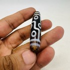 Vintage 6 Eye Agate Dzi Bead  Himalayan Indo Tibetan Stone