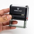 Vivid Stamp Outstanding Self Inking Rubber Stamp