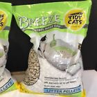 Purina Tidy Cats Breeze Pellets Refill Litter For Multiple Cats 3 5lbs Lot Of 2