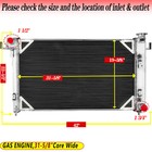 3-core Aluminum Radiator For 94-02 Dodge Ram 1500 2500 3500 3 9l 5 2l 5 9l Gas