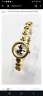 Rare Vintage Gold Tone Disney Mickey Mouse Watch