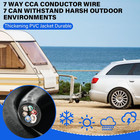 50 Ft 10-14 Awg 7 Way Trailer Wiring Harness Heavy Duty 7 Wire Trailer Cable Cca
