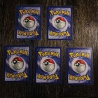 Pokemon Tcg Base Set Charmander  046 102 Lightly Played Lot Of 5