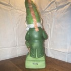 Hoffman Distilling Co  Mr  Lucky Series Mr  Shoe Cobbler Decanter Green 1973