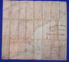 1909 Fold  Map  Boston   Maine Railroad - Summer Resorts Of Coast  Lakes   Mts 