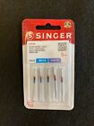 Singer Sewing Machine Leather Needles Assorted  5pk   s2032 Size 14   16