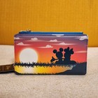 Loungefly Disney Mickey And Minnie Forever Date Night Sunset Gid Flap Wallet New
