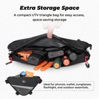 Kemimoto Utv Roll Bar Triangle Storage Bag Water Resistant Universal