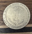 Las Vegas Nevada Sahara Casino   Hotel One Dollar Gaming Token