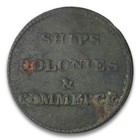 Ships Colonies   Commerce Prince Edward Island Base Token 1829