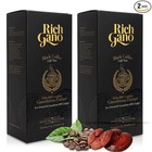7 Rich Gano Gold Black Coffee Premium Gourmet Ganoderma Mushroom 100 