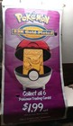 1999 Pokemon Burger King Big Kids Meal Store Display Banner  72x36 Pikachu