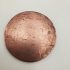 Copper Disk 2  Ike Wood Bisbee Arizona Vintage Old West Lavendar Pit Mine Relic