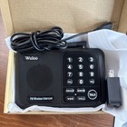 Wuloo Home Intercom System Model Wl-666 3 Pack Black Open Box 1 Used 2 New