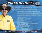 Richard Petty Signed Hero Card Photo Placard Nascar Racing Autograph