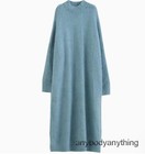 Long Sweater Womens Long Sleeve Pullover Loose Fit Dress Thicken Fashion Tops