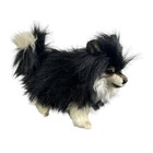 Nwt Pomeranian Dog Hansa Realistic Stuffed Animal Plush Soft Toy 14  Posable