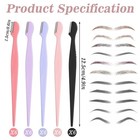 28 Pcs Eyebrow Razors  Multipurpose Face 1 Count  pack Of 28   Multicolor