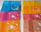 Antique 6 Switzerland Handkerchief 6 Different Colors H Embroidered  Label