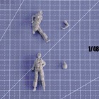 1 32 1 48 Resin Model Kit Us Navy Woman Pilots 2 Figures Unassembled Unpainted
