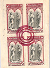 Bahawalpur Pakistan india States Cover Block 4  C1948  samwells-covers we71