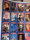 1992 Starline Americana Uncut Sheet  100 Cards  Nm mt - Very Nice - Nixon Capone