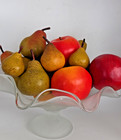 Very Realistic Faux Fruit Set 13 Apples Pears  Autumn Bowl Filler Kitchen Decor