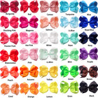 30pcs Big 6 Inch Hair Bows For Girls Grosgrain Ribbon Bow Toddler Back To School