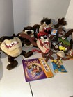 Looney Tunes Taz Plush Lot Vintage Stuffed Animal Lot  