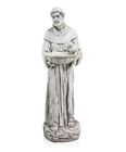 St Francis Statue Saint Assisi Figurine Patron Garden Bird Bath Religious Art 45