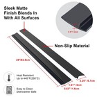 Silicone Stove Counter Gap Cover  2 Pack  Easy Clean Heat Resistant Wide   Long